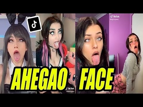 AHEGAO - TIK TOK (Ahegao Face challenge, compilation)