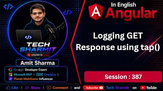 Logging Response using tap() in GET Api in angular in English | Angular Tutorial (Ep-387)