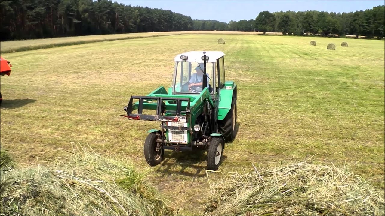 Sianokiszonka /Ursus C360/D47b- ładowanie bel