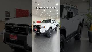 Off-Road Performance Upgrade on a New 2027 Toyota Land Cruiser in Ice Cap for Sale at Toyota Place