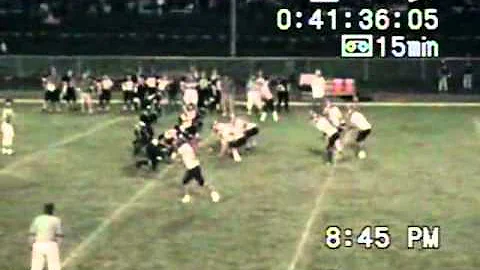 Zach Sharp 2003 Mound City Football Highlights
