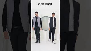 Reversible Half Puffer Jackets for Men | 2-in-1 Winter Style by Cantabil