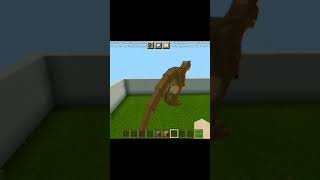 how to spawn a dinosaur in minecraft #shorts #meams #fact screenshot 3