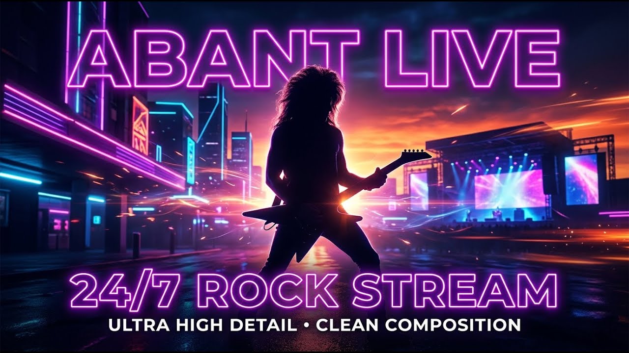 80s Rock Station by ABANT 🎸 24/7 Live Glam Metal & Hard Rock