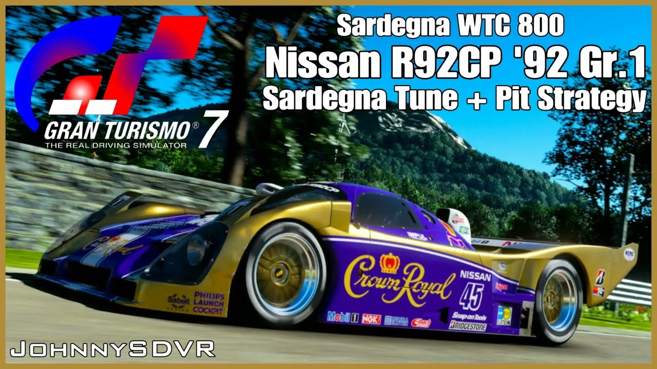 Gran Turismo 7 | Nissan R92CP '92 | Sardegna WTC 800 Tune | GT7
