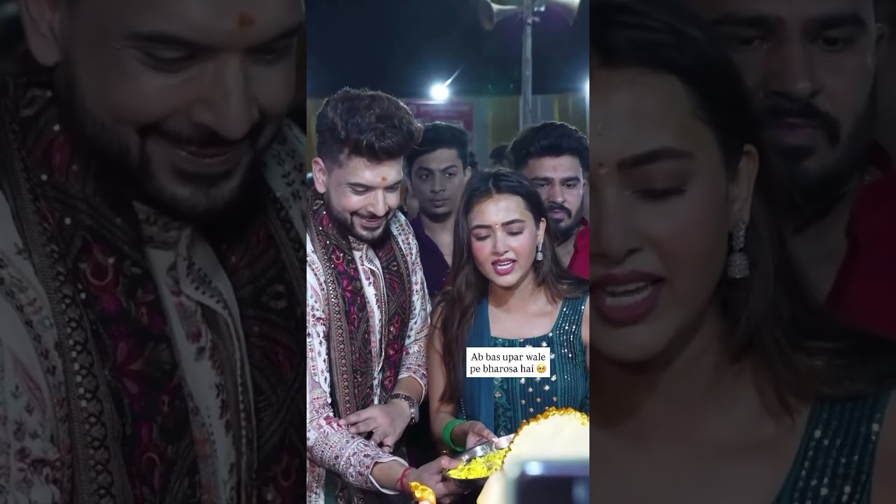 tejasswi prakash Karan kundra puja paath 