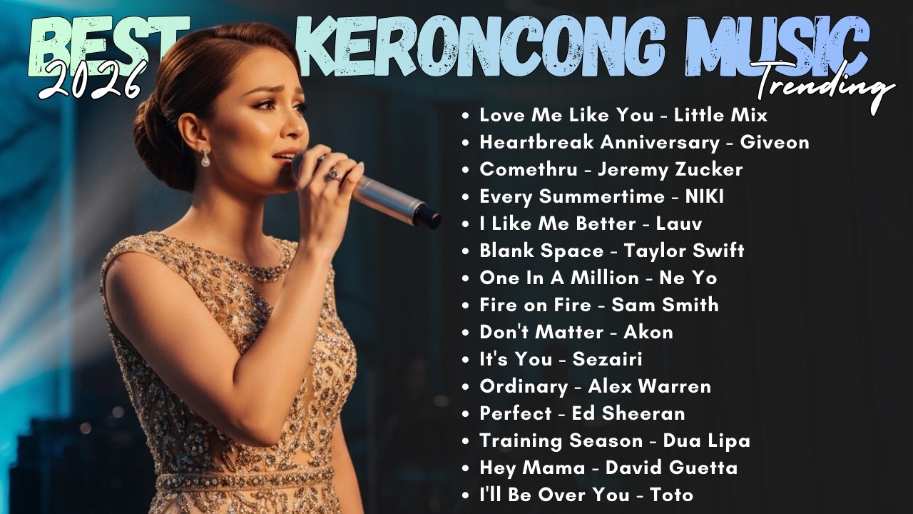 Modern Keroncong English Songs Playlist 2026 🌙 Best Western Songs in Keroncong Style Cover & Remix