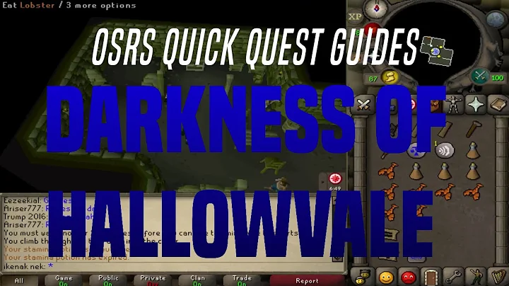Quick Quest Guides - Darkness Of Hallowvale 30:26