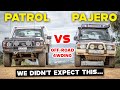 Pajero outdrives patrol  5km 4x4 challenge