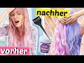 Ich brauche eine VERÄNDERUNG! 🌈 Haare lila und rosa färben | ViktoriaSarina