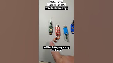 2023 Hacker Tip #20 Get yourself 2FA hardware