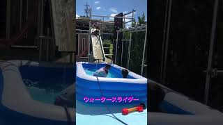 手作りできるプールの滑り台をご紹介！プールをもっと楽しもう