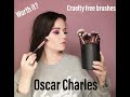 Testing the new Oscar Charles makeup brushes!