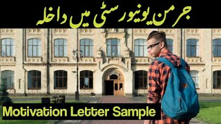 Motivation Letter for Masters University Admission: Personal Statement for 100% Acceptance [Sample]