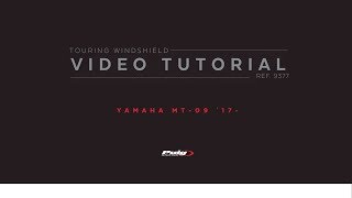REF.9377 Puig Naked New Generation Touring  for Yamaha MT-09 17’-