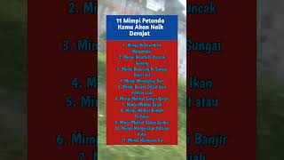 11 Mimpi Petanda Akan Naik Derajat #shorts #short #shortsfeed