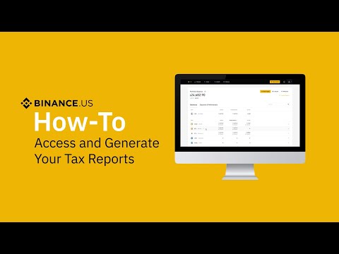 Binance US How To Download Tax Forms 1099 MISC And 1042 S 