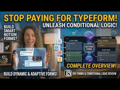 Master Notion Forms: How to Use Conditional Logic for Smart Surveys!