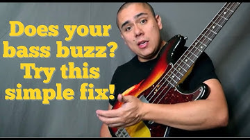 Noisy Bass Guitar- Simple Fix