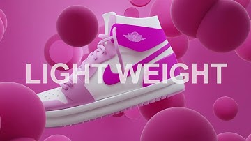 Shoes 3D Product Animation I  NIKE AIR JORDEN I Blender