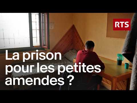 Suisse: 56% des détenus en prison pour amendes non payées | RTS