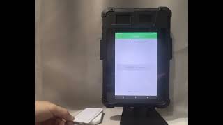 Digital Punchcard & Time Recorder System (Barcode, NFC, RFID/UHF): Portable NFC Card Reader