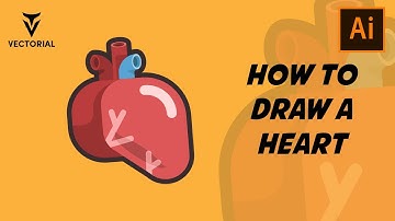 How to Draw a Heart icon in Adobe Illustrator