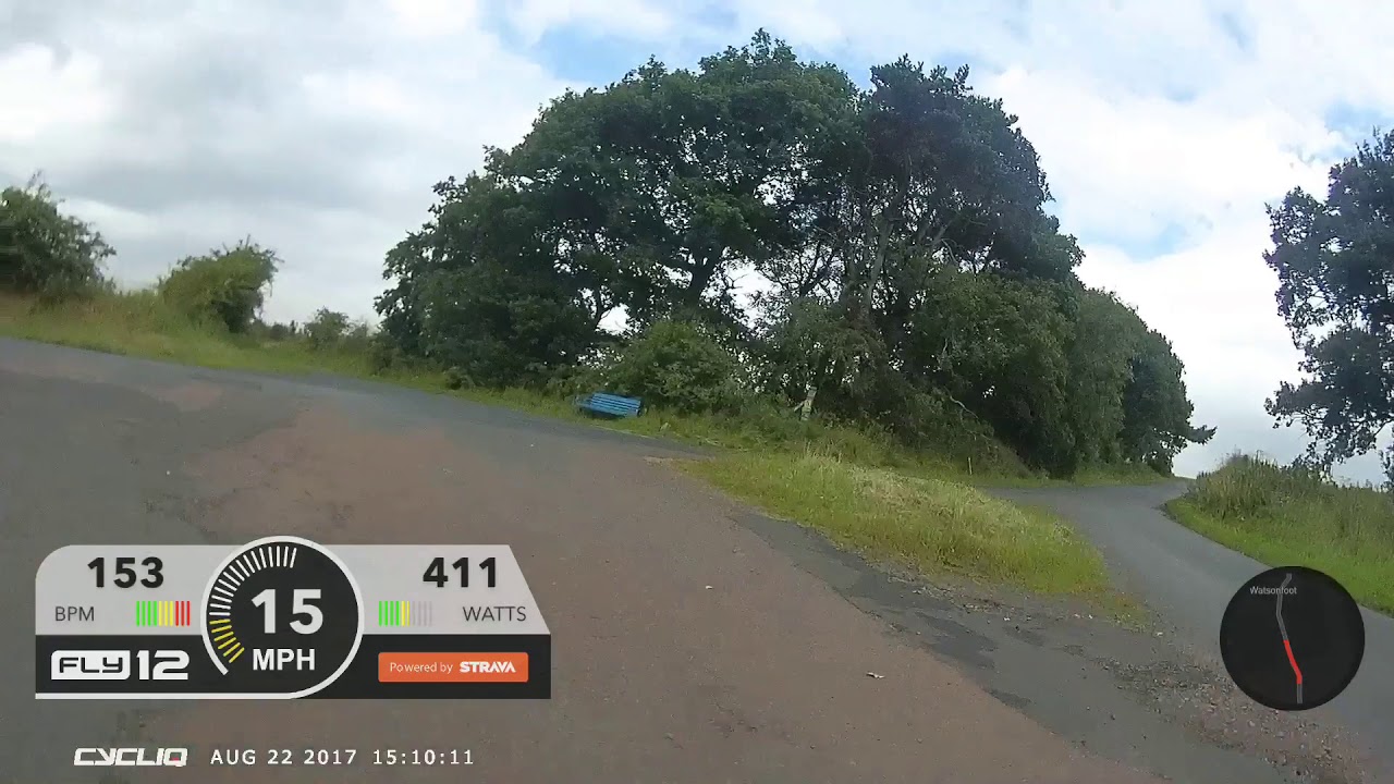 Cycliq Fly12 with Strava Overlay - YouTube