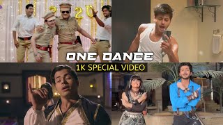 1K SPECIAL VIDEO ✨ | ONE DANCE FT. HERO, BAALVEER, ALADDIN AND ALIBABA #youtubeshorts
