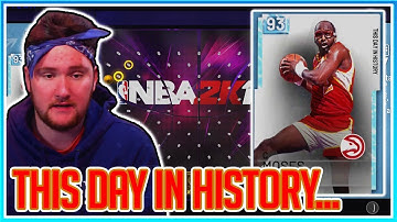 NBA2K19 FREE DIAMOND MOSES MALONE LOCKER CODE! | THIS DAY IN HISTORY | 1 WEEK!
