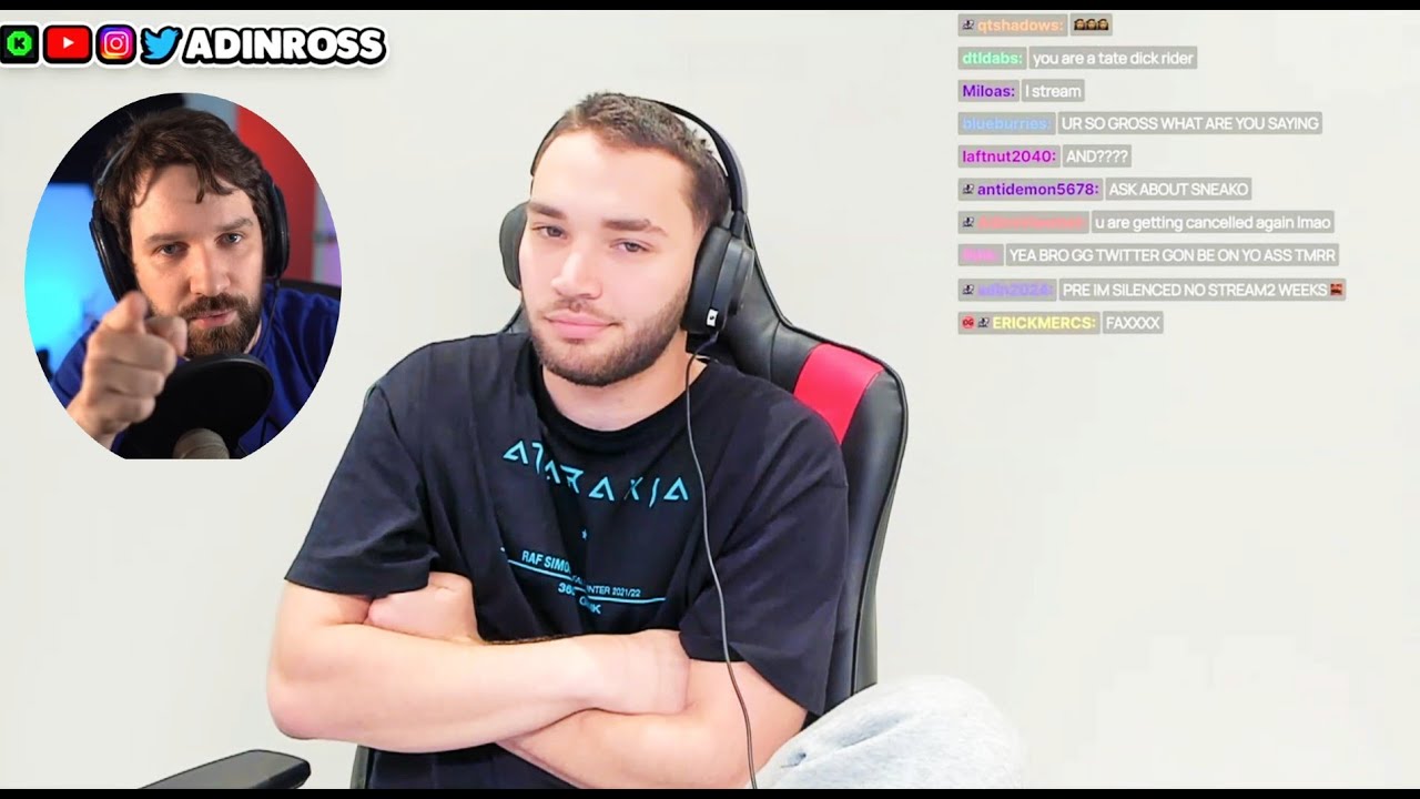 Adin Ross Argues With Destiny - YouTube