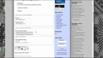 Creating a GoldCard for an HTC android device