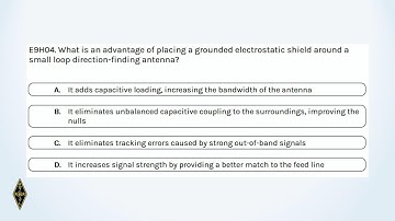 Extra Class Winter 2023 - Chapter 9 Part 1 - Antennas and Feed Lines (OLD QUESTION POOL)