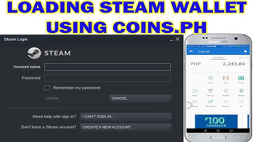 LOADING STEAM WALLET USING COINS.PH