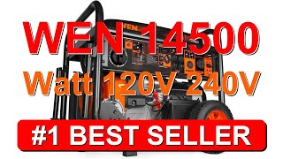 WEN 14 500 Watt 120V 240V Tri Fuel Generator for Gas Propane and Natural Gas - B0DYG2LJQ4
