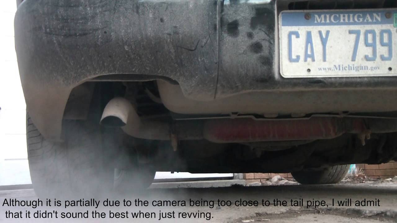 1997 3.8 V6 Firebird Glasspack Exhaust Sound YouTube