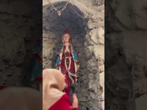 الأجواء من كنيسة مريم العذراء في الحلة قبل انطلاق مراسيم قداسة