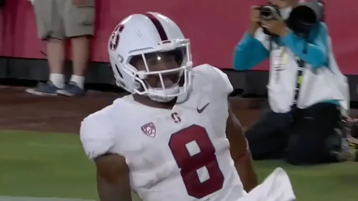 Stanford's Nathaniel Peat finds end zone on career...