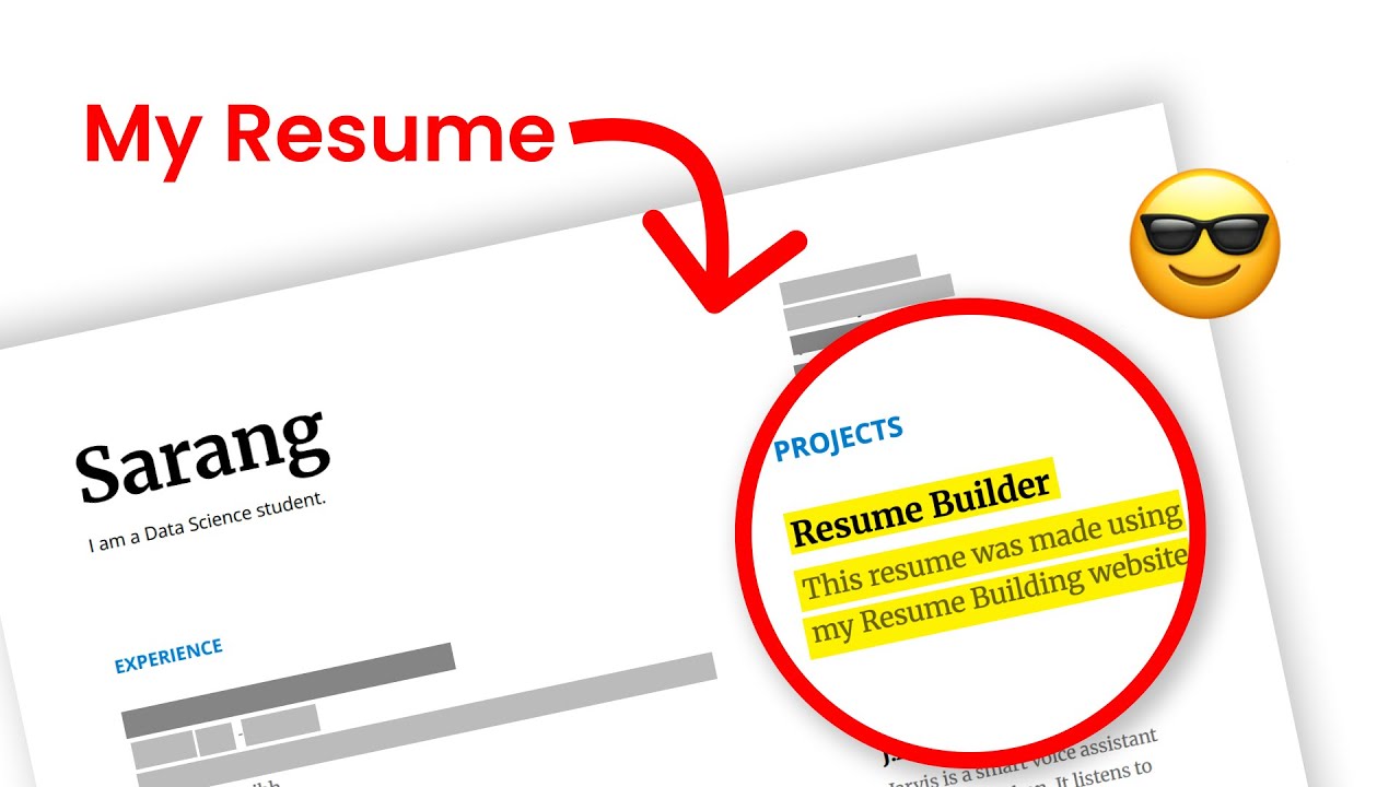 I Built a Resume Builder (and Put It on My Resume)