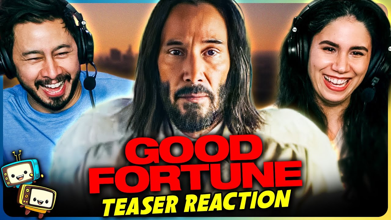 GOOD FORTUNE Teaser Reaction! | Seth Rogen | Aziz Ansari | Keke Palmer | Keanu Reeves w/ Jaby Koay