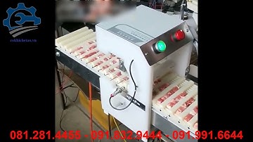 MÁY XIÊN THỊT TỰ ĐỘNG, MÁY XIÊN QUE NƯỚNG, CÁ VIÊN CHIÊN GIÁ TỐT