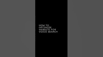 How to optimize your website for voice search #websitetips #shorts #voicesearch