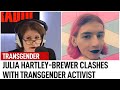 Julia Hartley-Brewer clashes with transgender activist