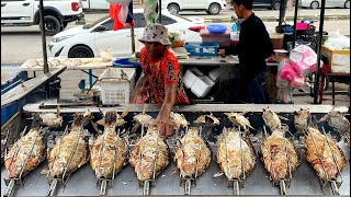 Amazing! Master Chef Grilled The Most Popular Fish | Thai Street Food