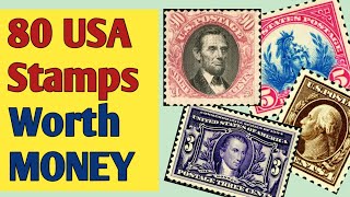 Most Expensive Stamps USA 2024 Auctions | 80 Rare American Postage Stamps Worth Money