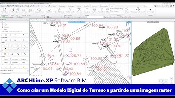 Software BIM ARCHLine.XP: Como Criar um Modelo Digital do Terreno a Partir de uma Imagem Raster