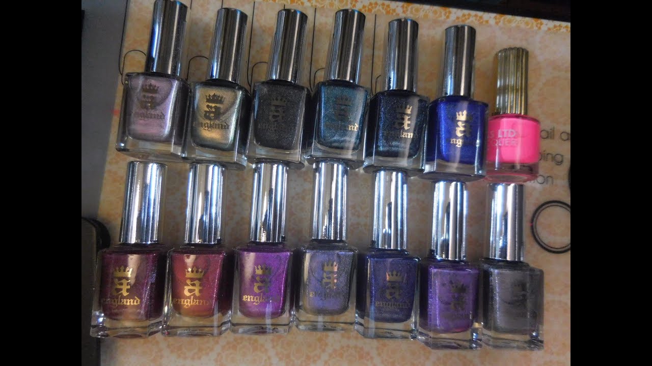 Live Love Polish A England Haul & Swatches