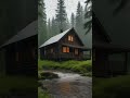 Casa na Chuva Som Relaxante  Dormir e Aliviar o Estresse 59s| #sompararelaxar #nature  #200inscritos