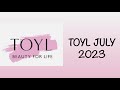 FULL REVEAL TOYL JULY 2023 BEAUTY BO WORTH OVER £105.99 | SUBSCRIPTION BOX | UNBOXINGWITHJAYCA