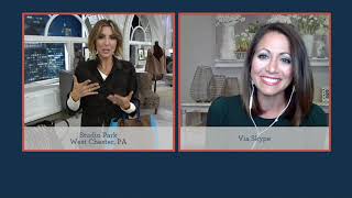 Vince Camuto Color-Blocked Leather Tote on QVC
